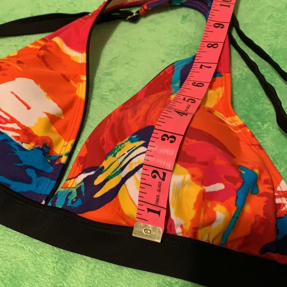 SIMON CHANG colourful bikini top - Picture 16 of 16